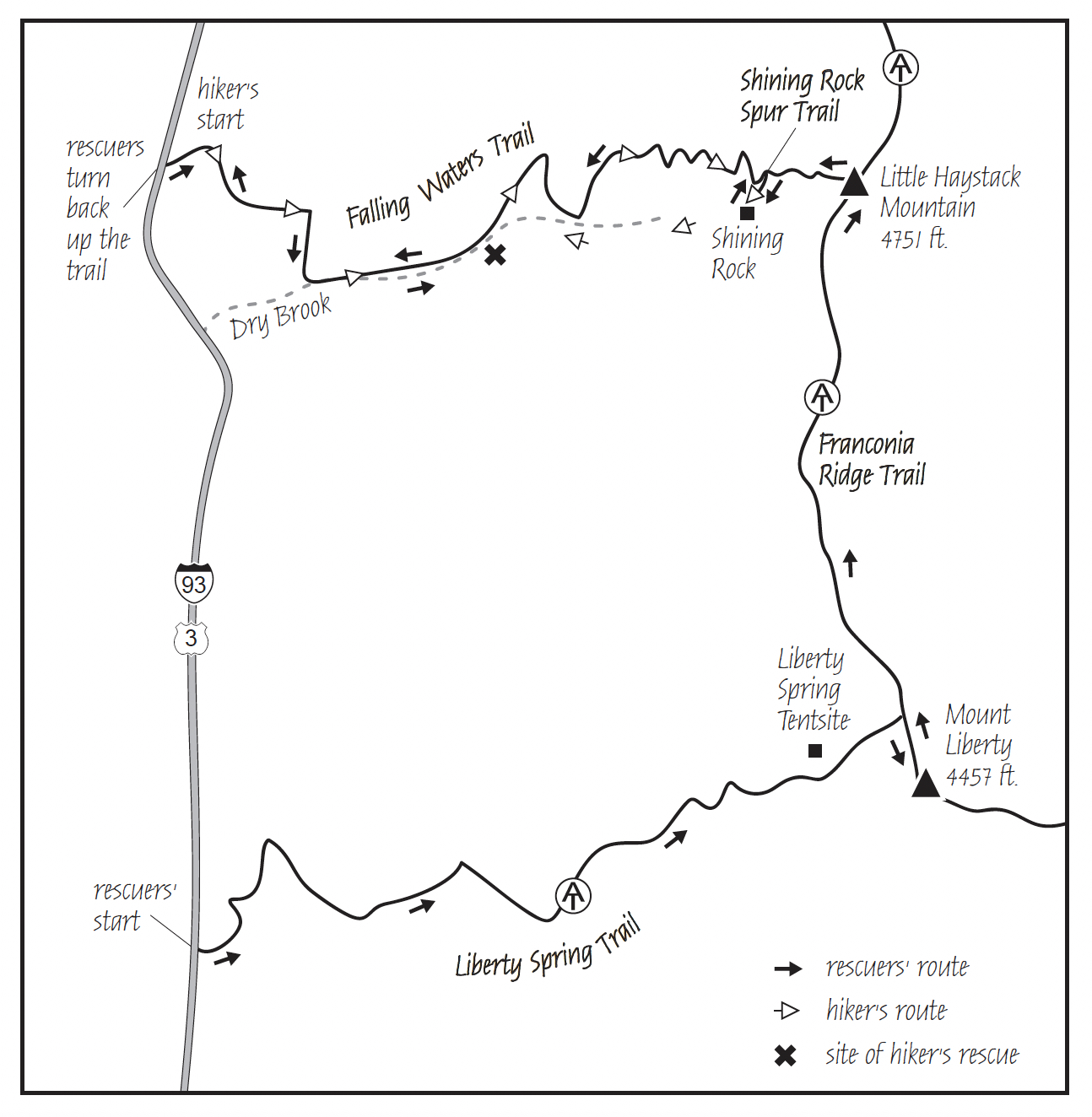 Day Four: A rescuer’s account of a hiker’s baffling survival ...